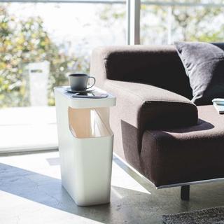 Tower Side Table & Trash can