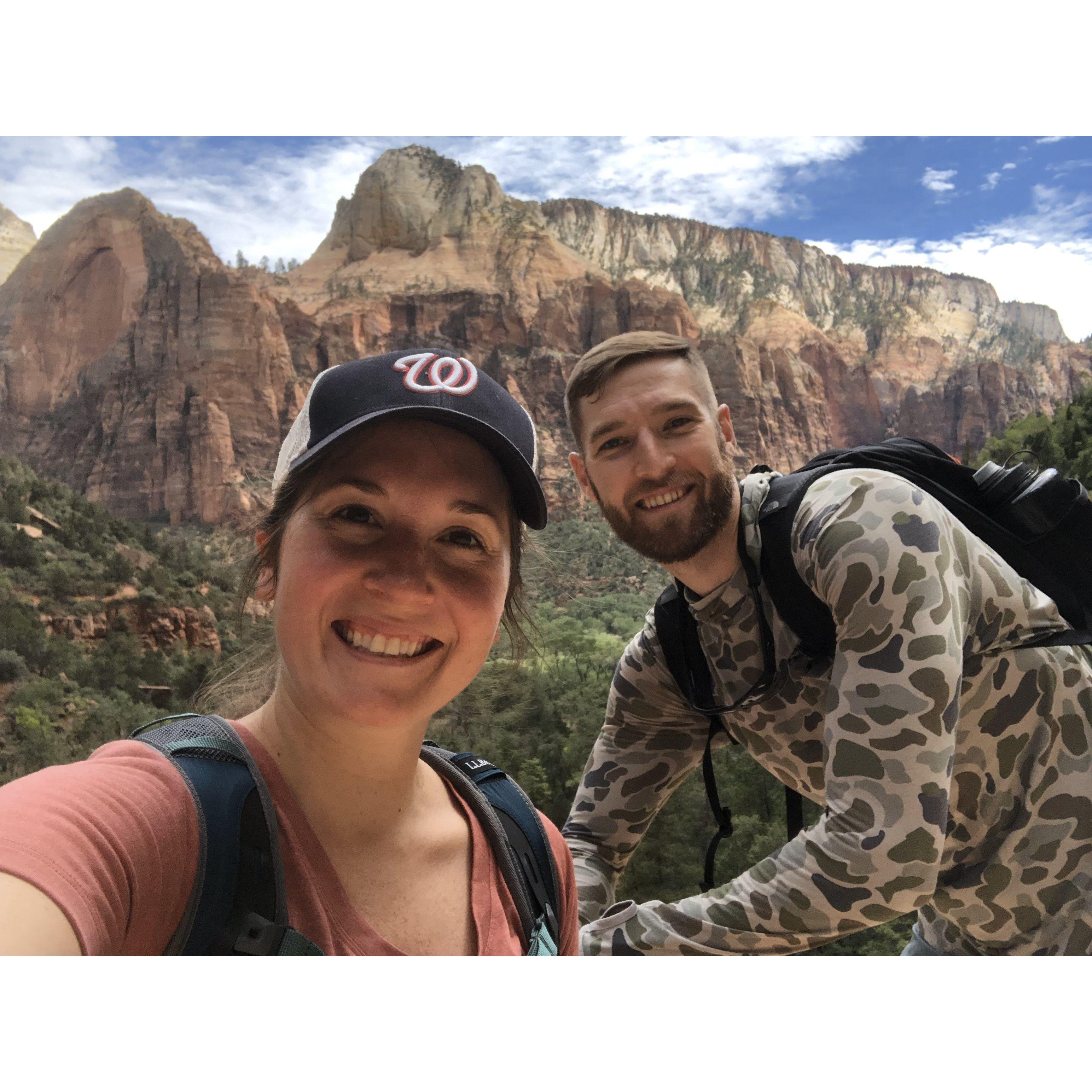 Zion National Park in September of 2022