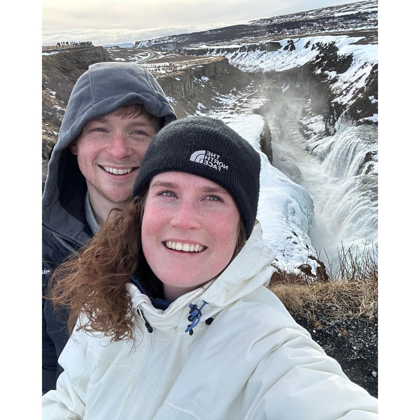 Alex's first time out of the country - in Iceland! March 2024