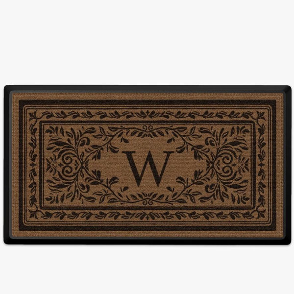 Manor Monogram Large Doormat | Ruggable