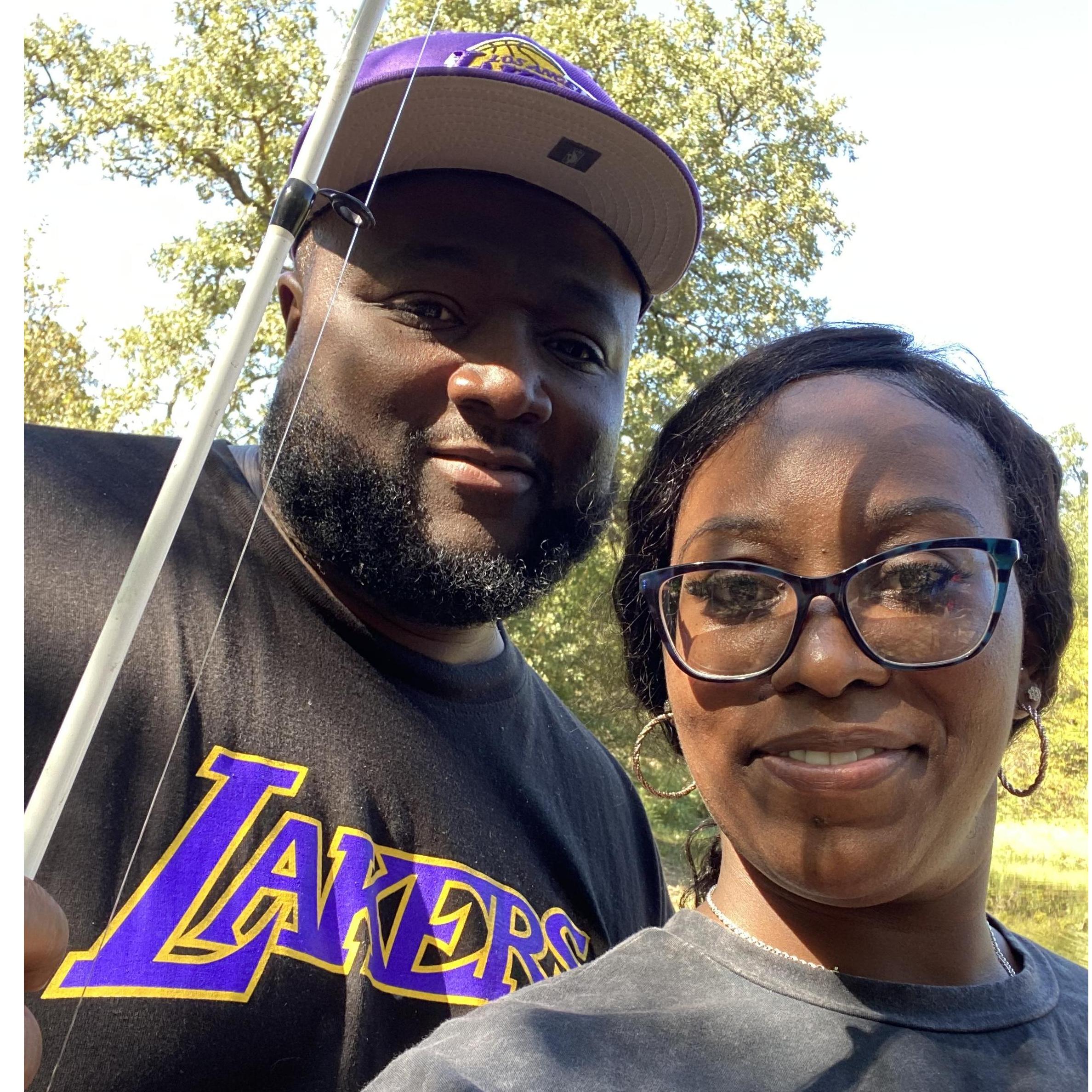 Our first fishing outing