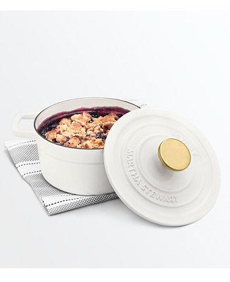 Enameled Cast Iron 2-Qt. Round Covered Dutch Oven, Created for Macy's