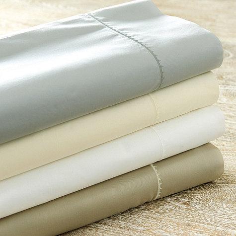 Ballard King Egyptian Percale Sheet Set in Spa