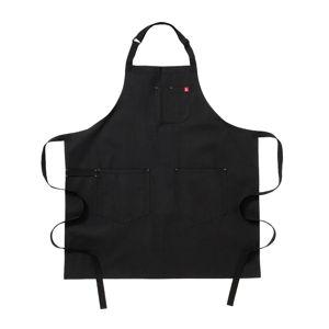 Essential Caviar Black Apron | Professional Kitchen Aprons | Hedley & Bennett