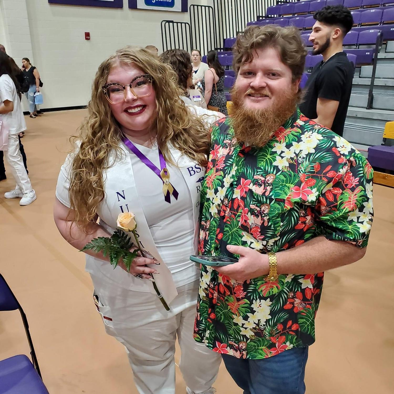 Nursing school pinning!