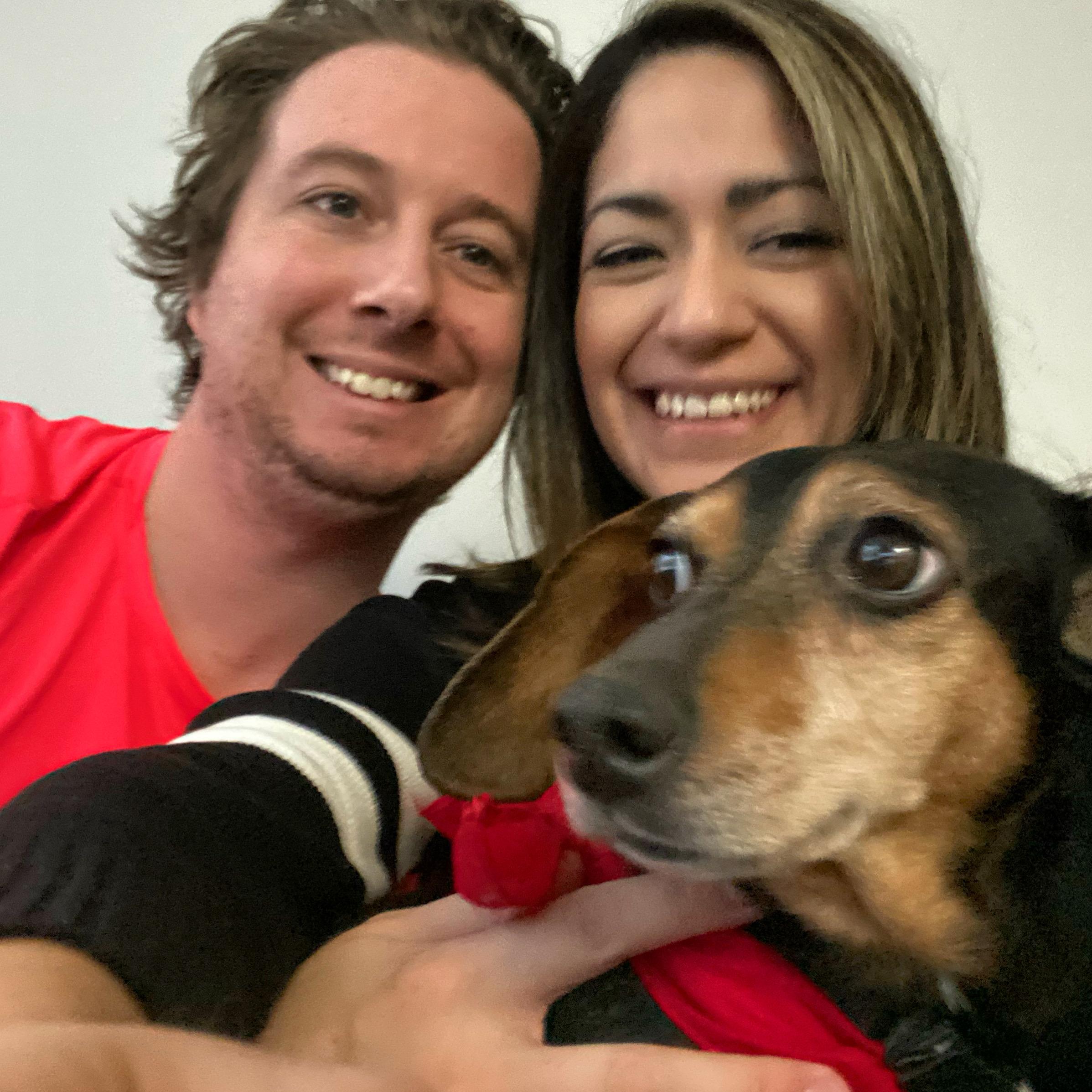 That one time we adopted Maddie and brought her home.