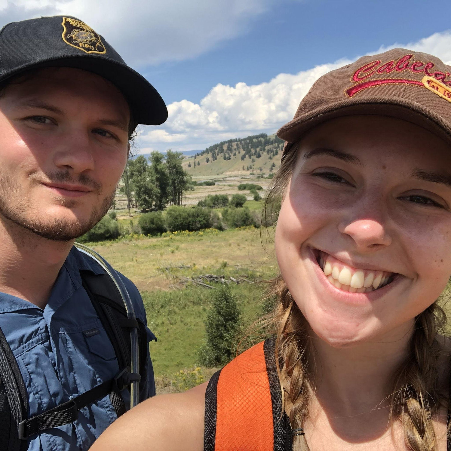 Hiking at Yellowstone