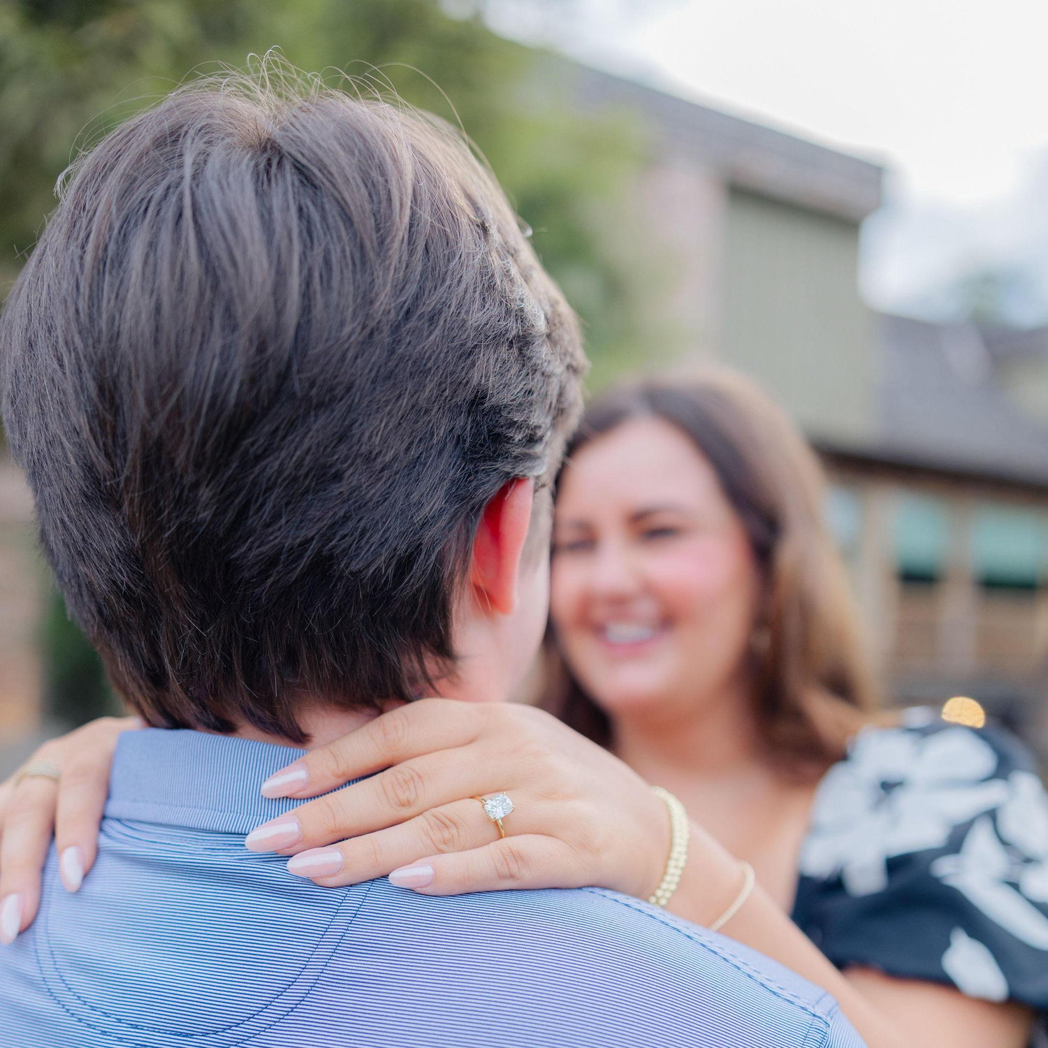 When he proposed to me and I couldn't stop giggling
