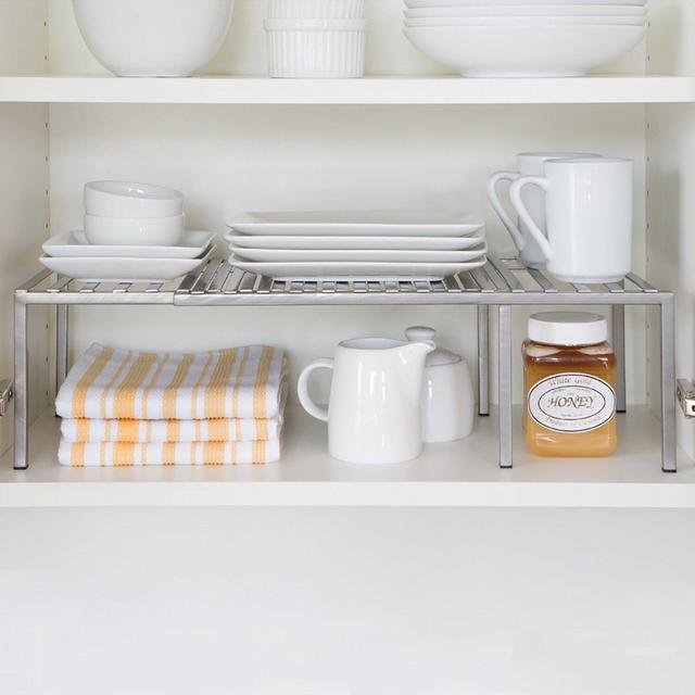 Wayfair Basics Oconee Expandable Kitchen Cabinet Helper Shelf