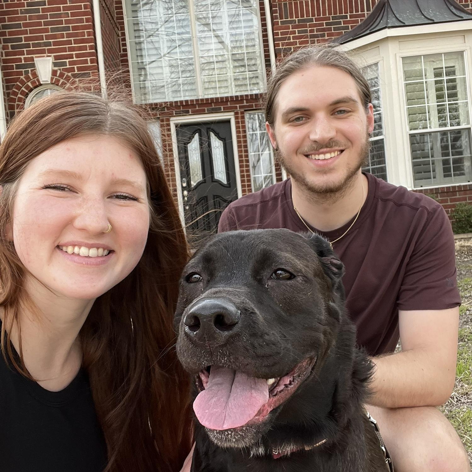 Our first picture in our home, March 2023