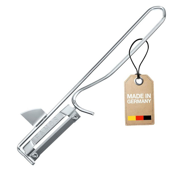 Westmark Swivel Vegetable & Fruit Peeler (Famos) with Stainless Steel Blade, Precision Swivel Kitchen Peeler with Integrated Potato Eye Remover, Potato Peeler, Apple, Lemon & Others