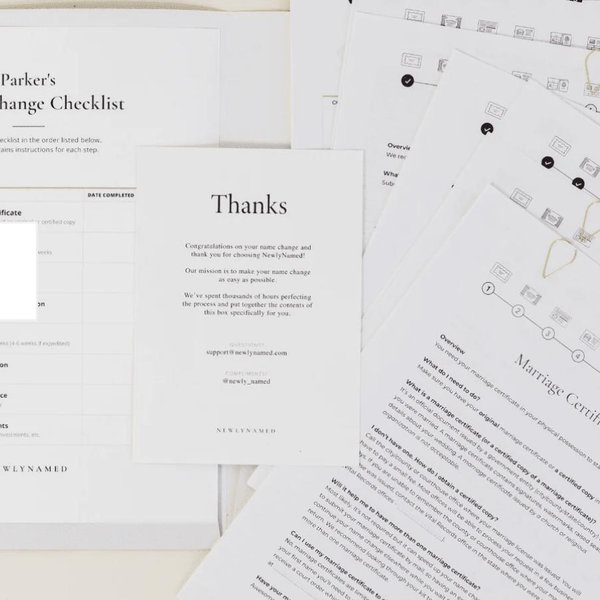 Name Change Packages | Simple, Fast, & Stress-Free