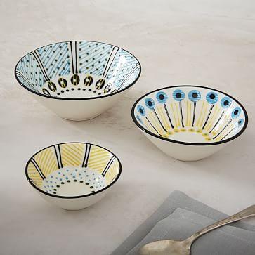 West Elm Potter's Workshop Dip Bowls (Set of 3)