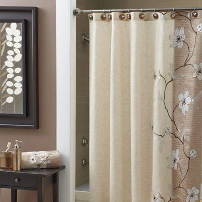 Croscill® Magnolia 70-Inch x 72-Inch Stall Shower Curtain