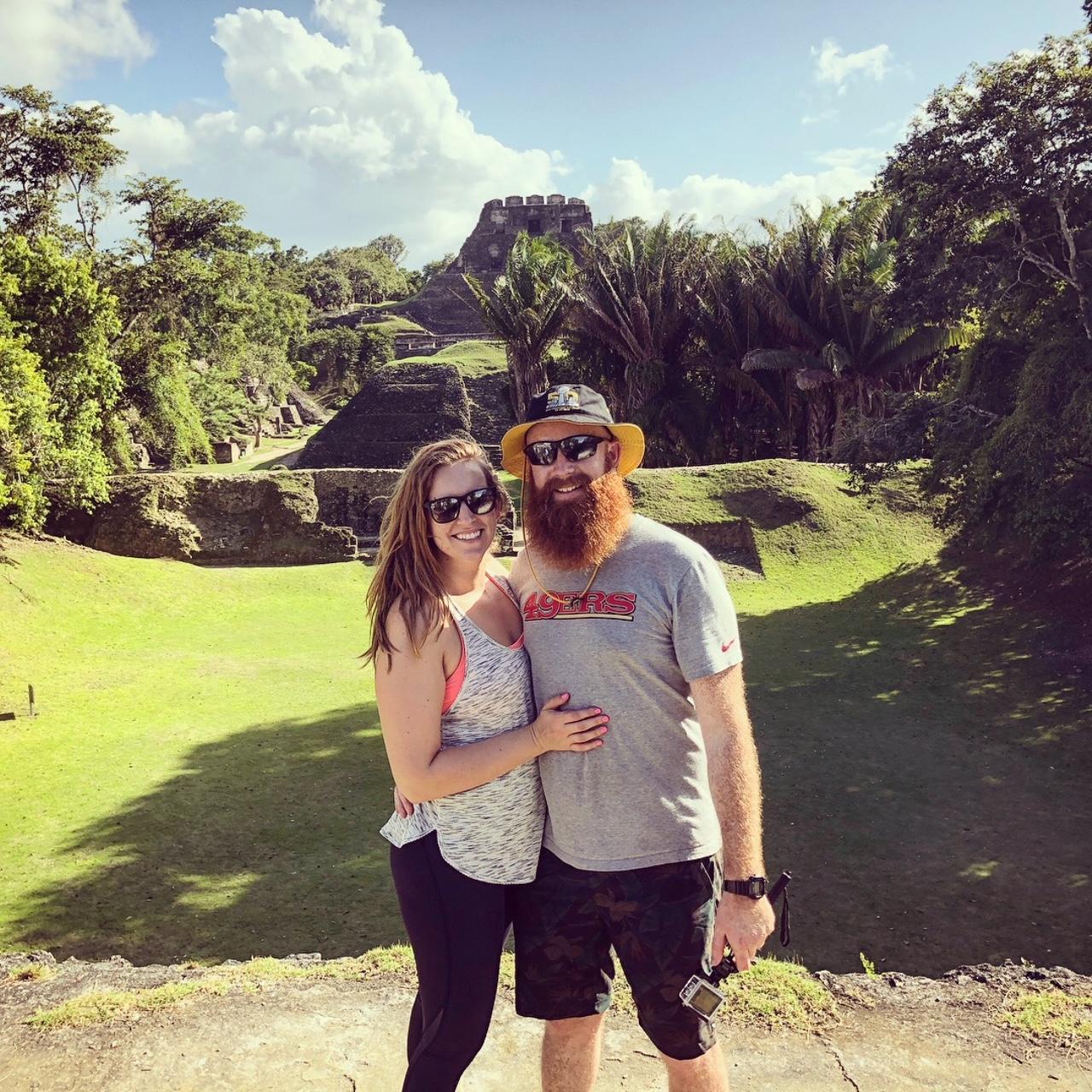 2017

We found our love of adventure in Belize & Guatemala! Here we are at the Mayan Ruins in Xunantunich!
