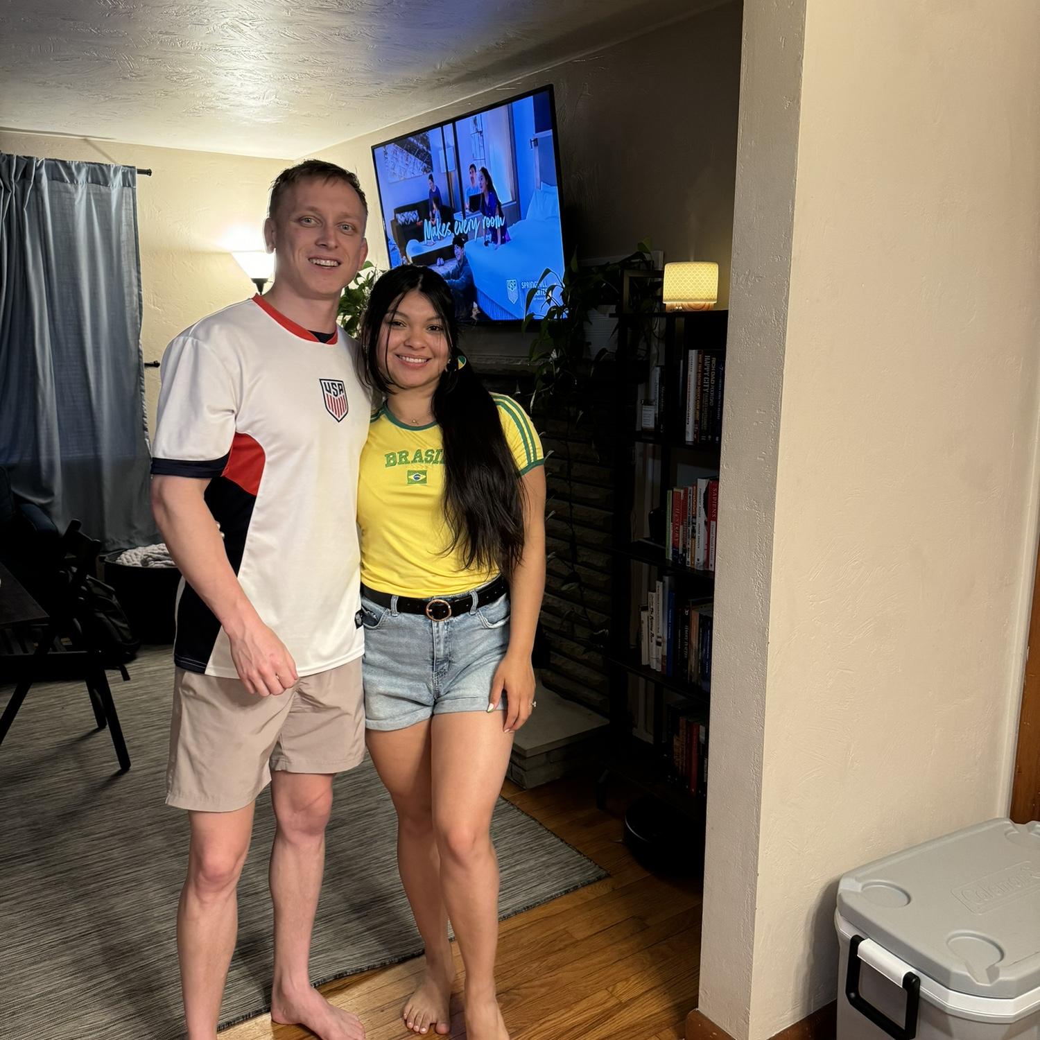 US vs BR soccer game - 2024