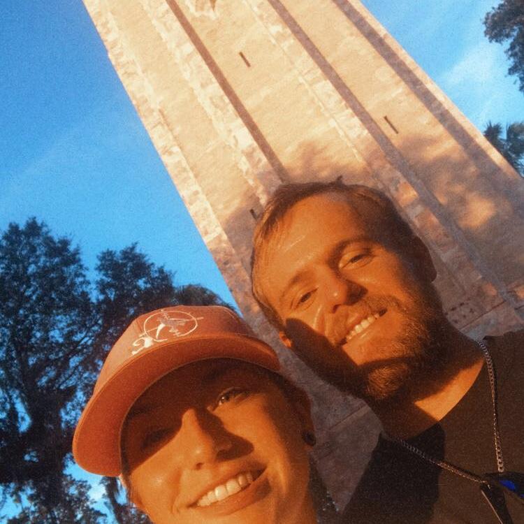 Christian took Allison on a surprise date to Bok Tower!
