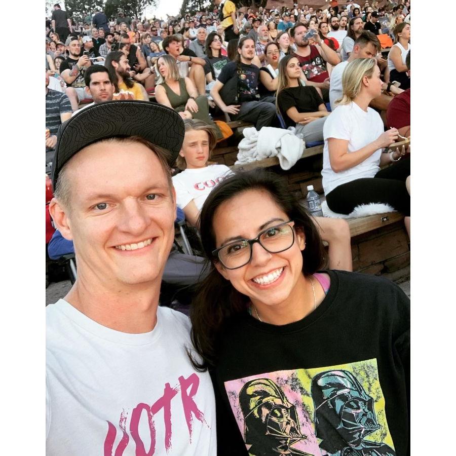 We both enjoy Red Rocks so went to see Star Wars for Movie on the Rocks