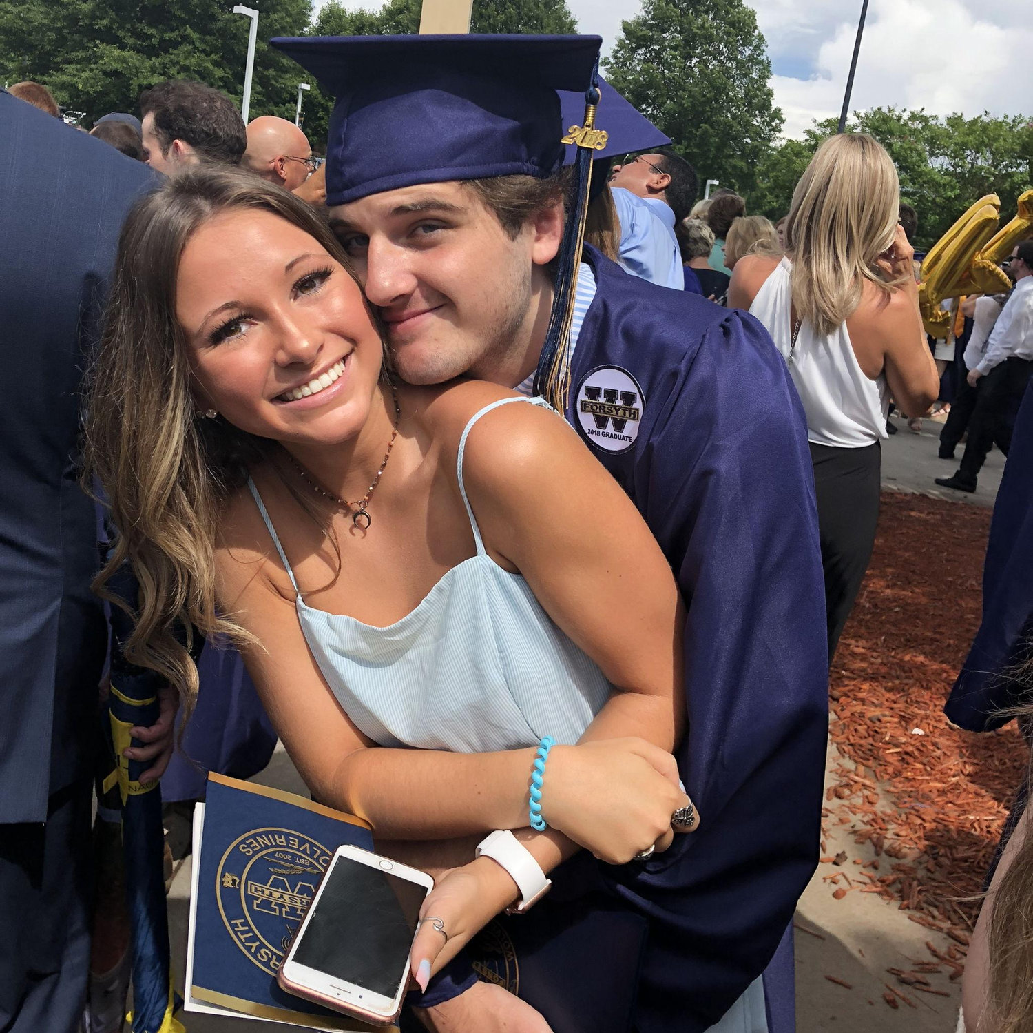 May 30, 2018 Casey's graduation from West Forsyth High School.