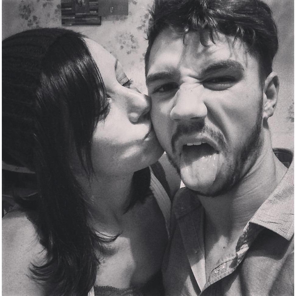 Julien makes Lara laugh