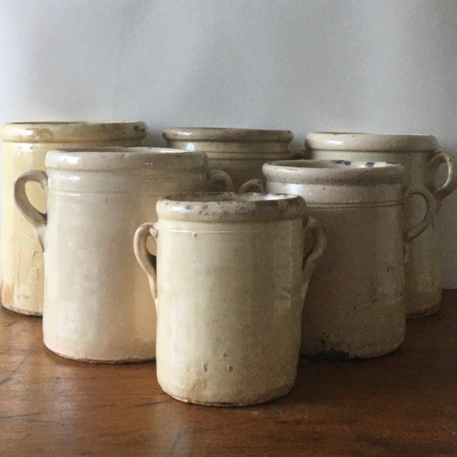 Antique Italian Confit Pots