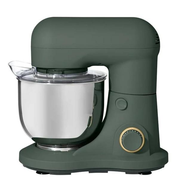 Stand Mixer 3.5-Quart Tilt-Head Electric Kitchen Mixer, 300W Motor, 12-Speed Control, Includes Dough Hook, Flat Beater, Whisk & Splash Guard, Compact Baking Mixer