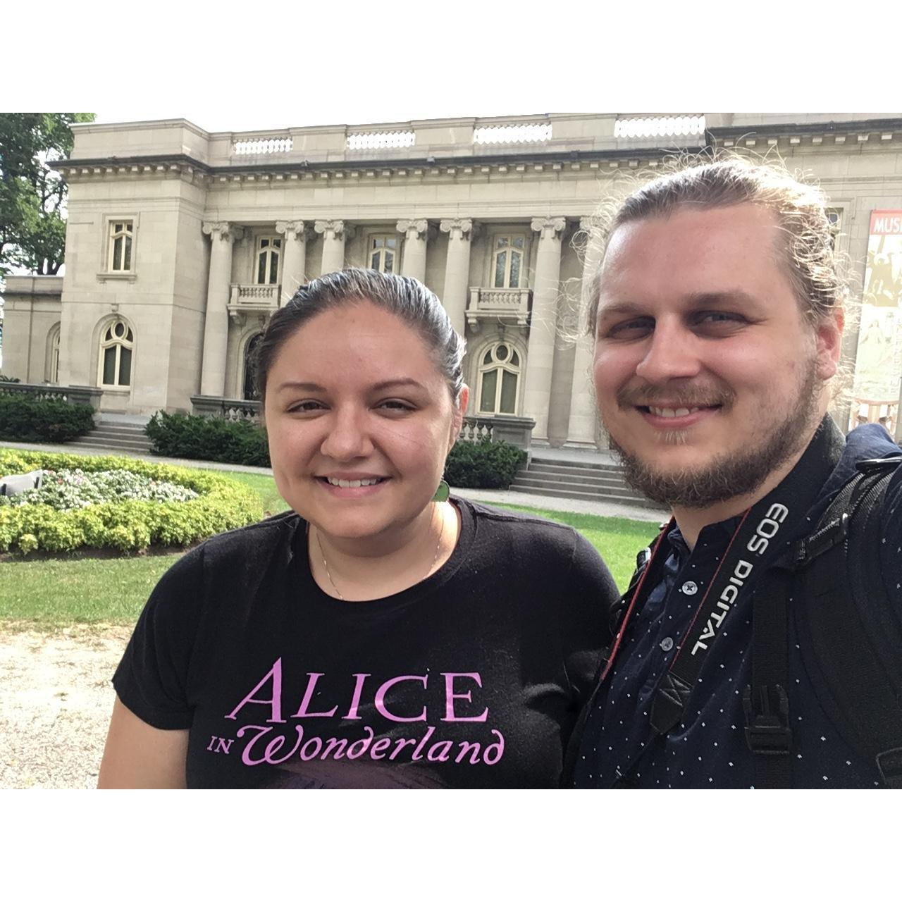 Montreal, Quebec, Canada - our first international trip alone; this is only 2 days before he proposed at Chateau of Mt. Royal, August 6 2018!