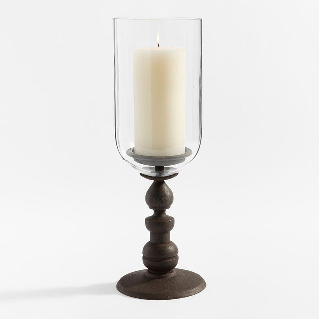 Napa Pillar Candleholder - Bronze