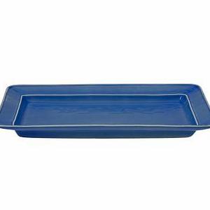 Cambria Rectangular Serving Platter - Ocean Blue