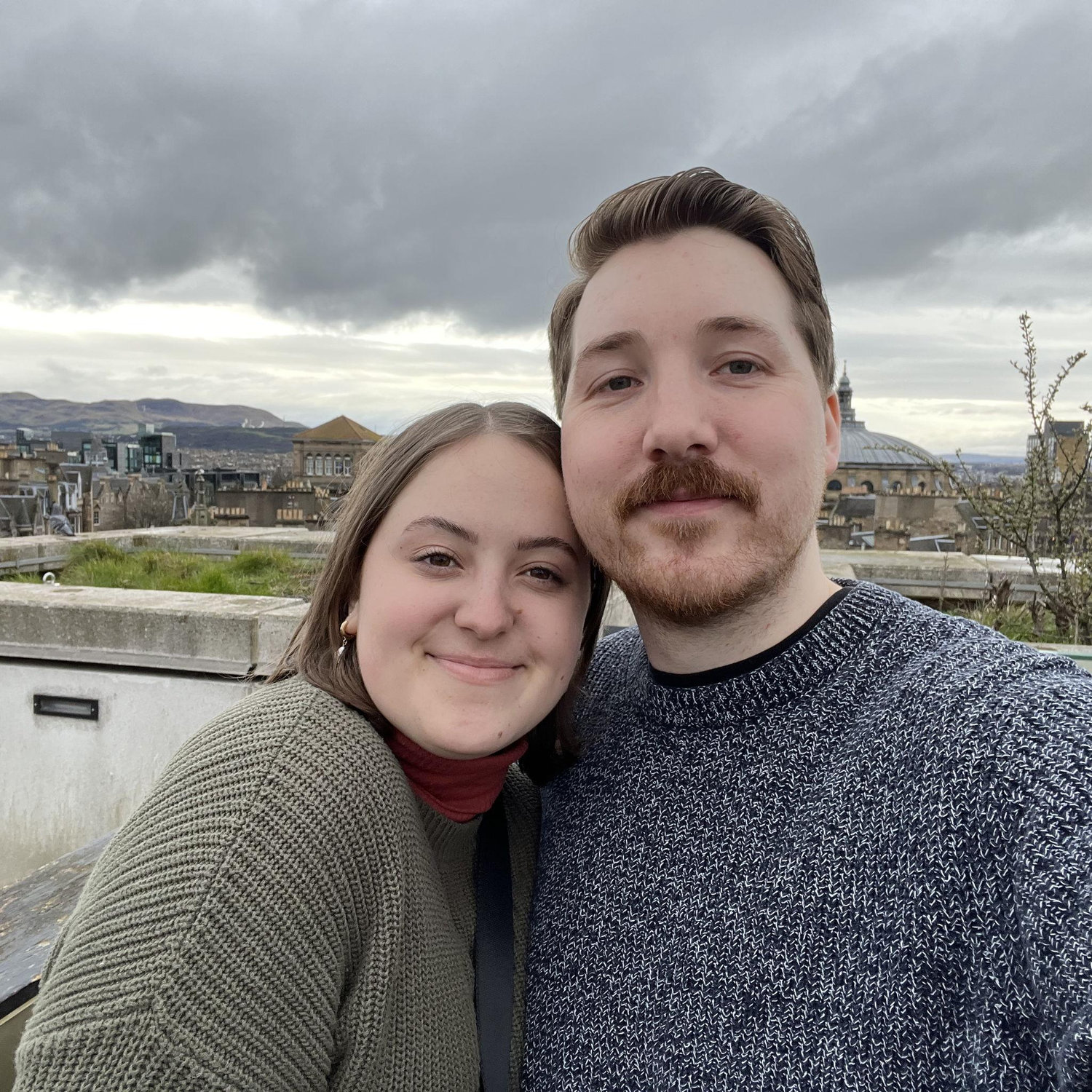 March 2023: The rooftop of the Scottish National Museum in Edinburgh