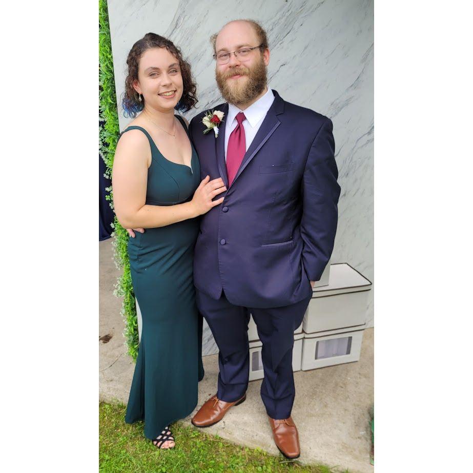 At John & Alexys' wedding 2021