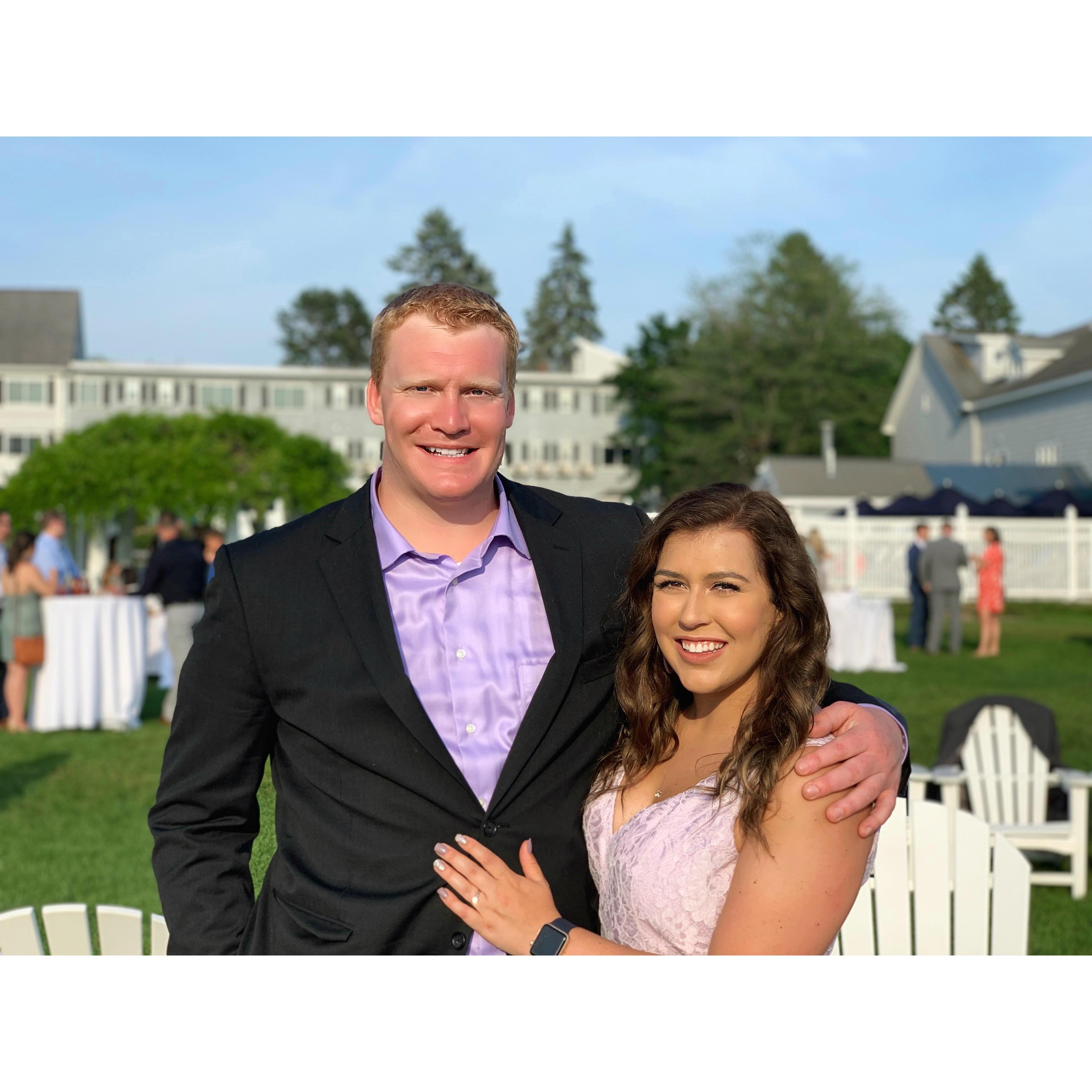 Celebrating our friends wedding- July 2019