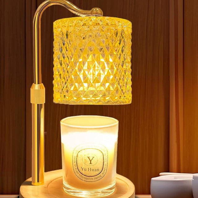 Pyong Candle Warmer Lamp with Timer Dimmer Adjustable Height, Birthday Gifts for Women, Candle Warmer for Jar Candles House Warming Gifts New Home Decor