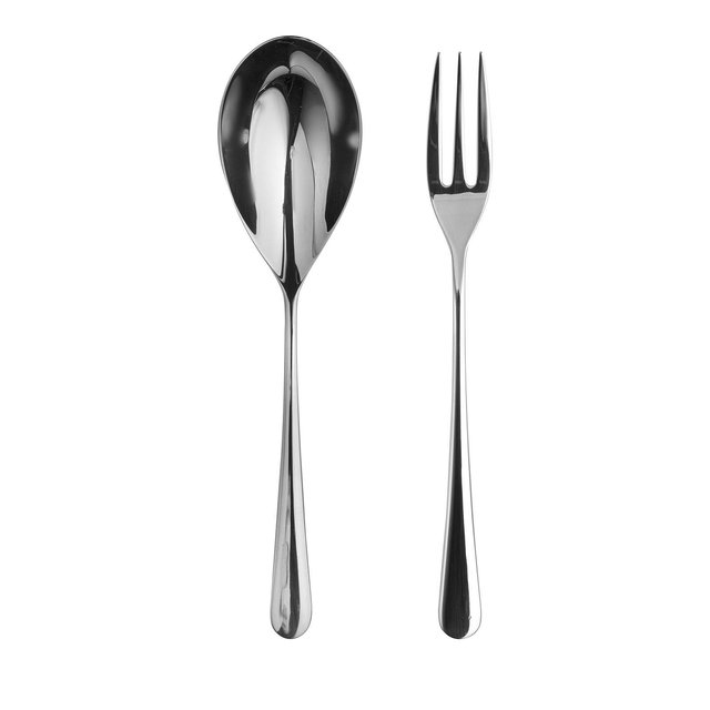 Mepra Neve Mirror 2 Piece Serving Set