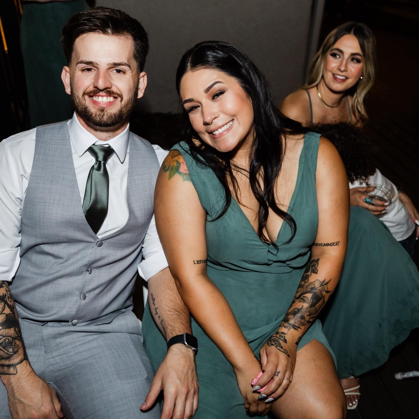 In our best friends wedding