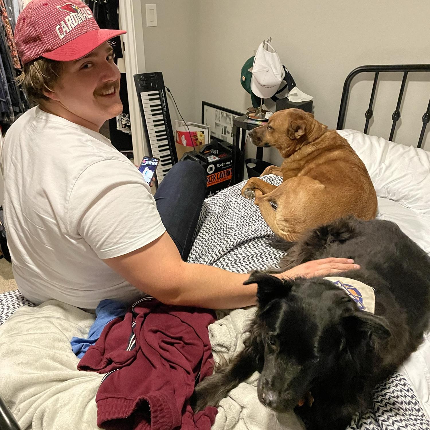 Domestic bliss in our awful little downtown apartment (Phoenix, AZ)