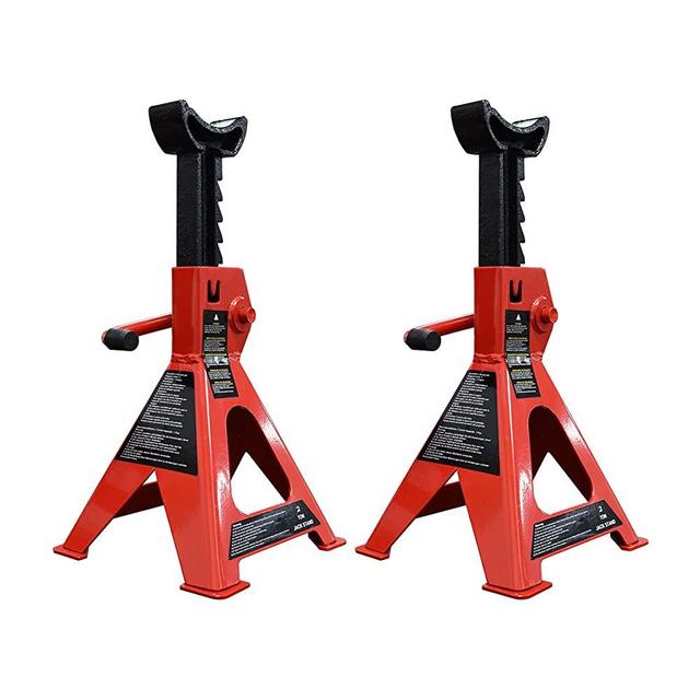 Amazon Basics Steel Jack Auto Stands, 2 Ton Capacity