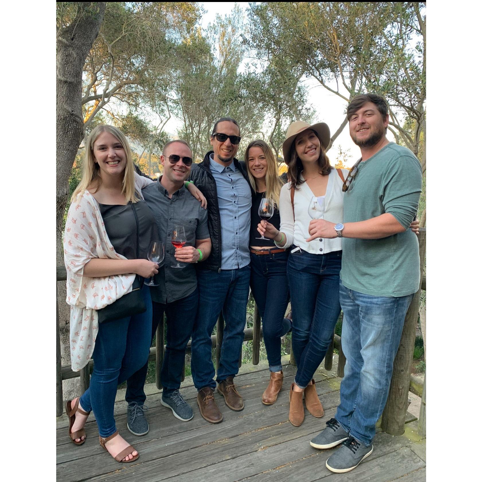 Wine tasting at The Zoo with friends!