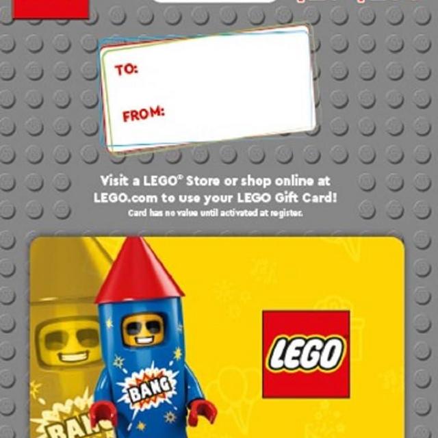 Lego Gift Card