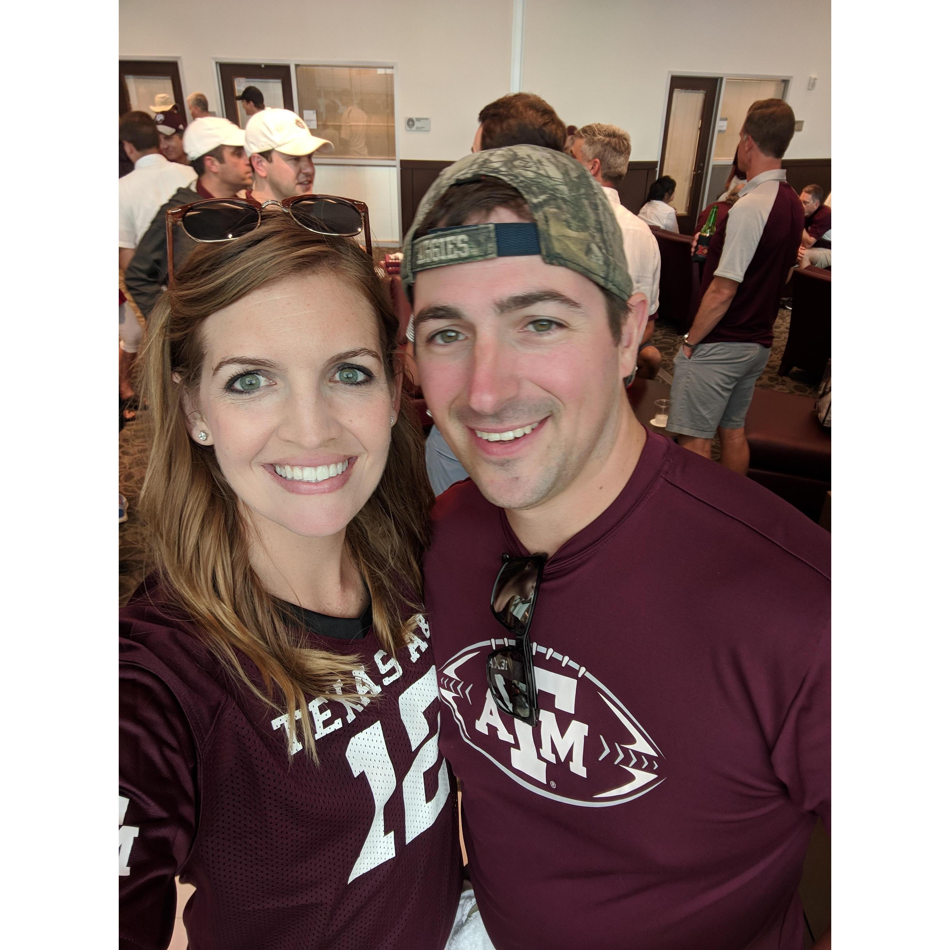 First Aggie game together