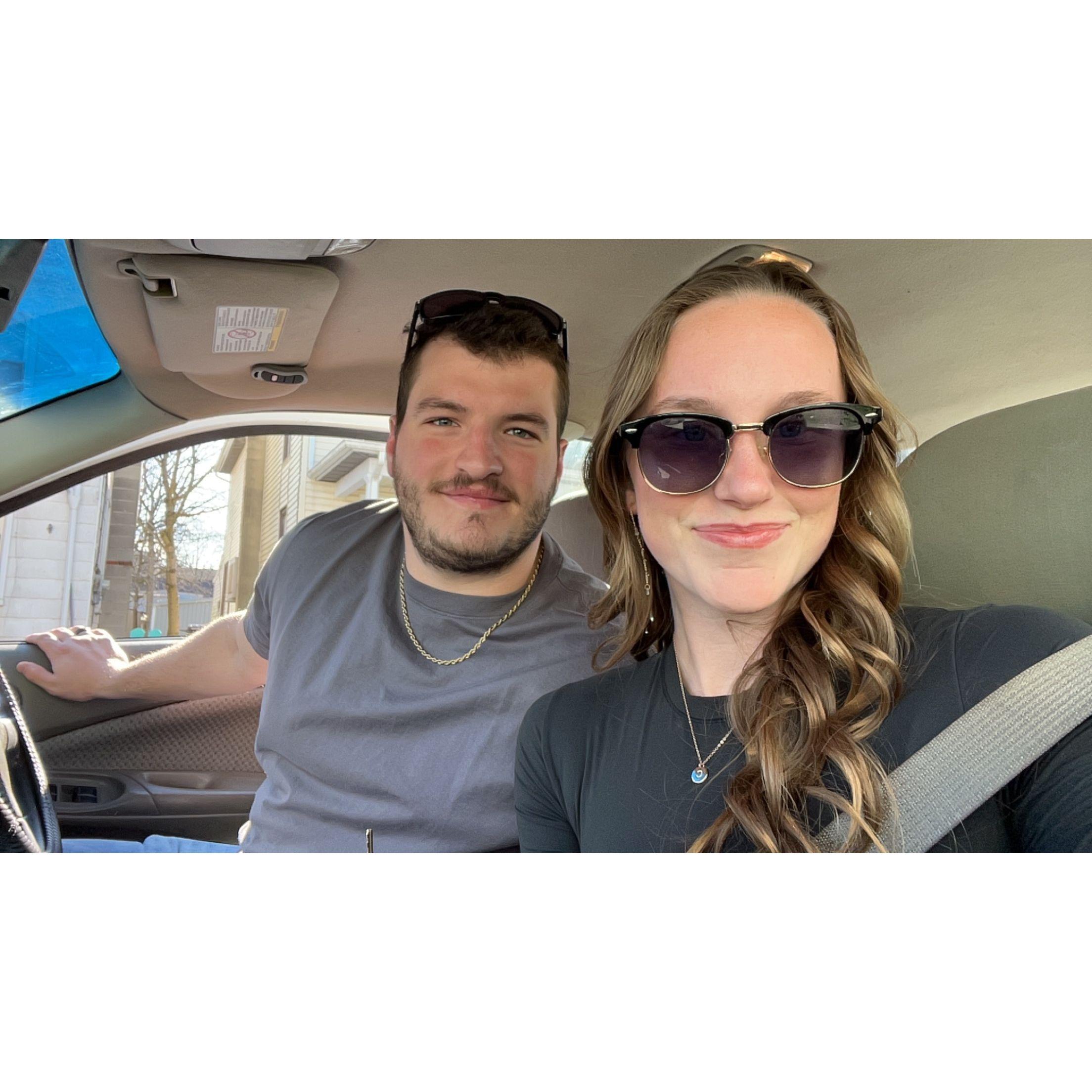Pre-engagment session picture! Had the best time at our session and the pictures are priceless