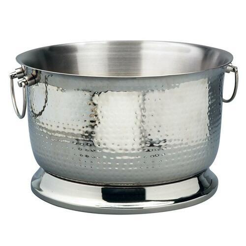 Wachter-Marx Hammered Stainless Steel Insulated Party Tub