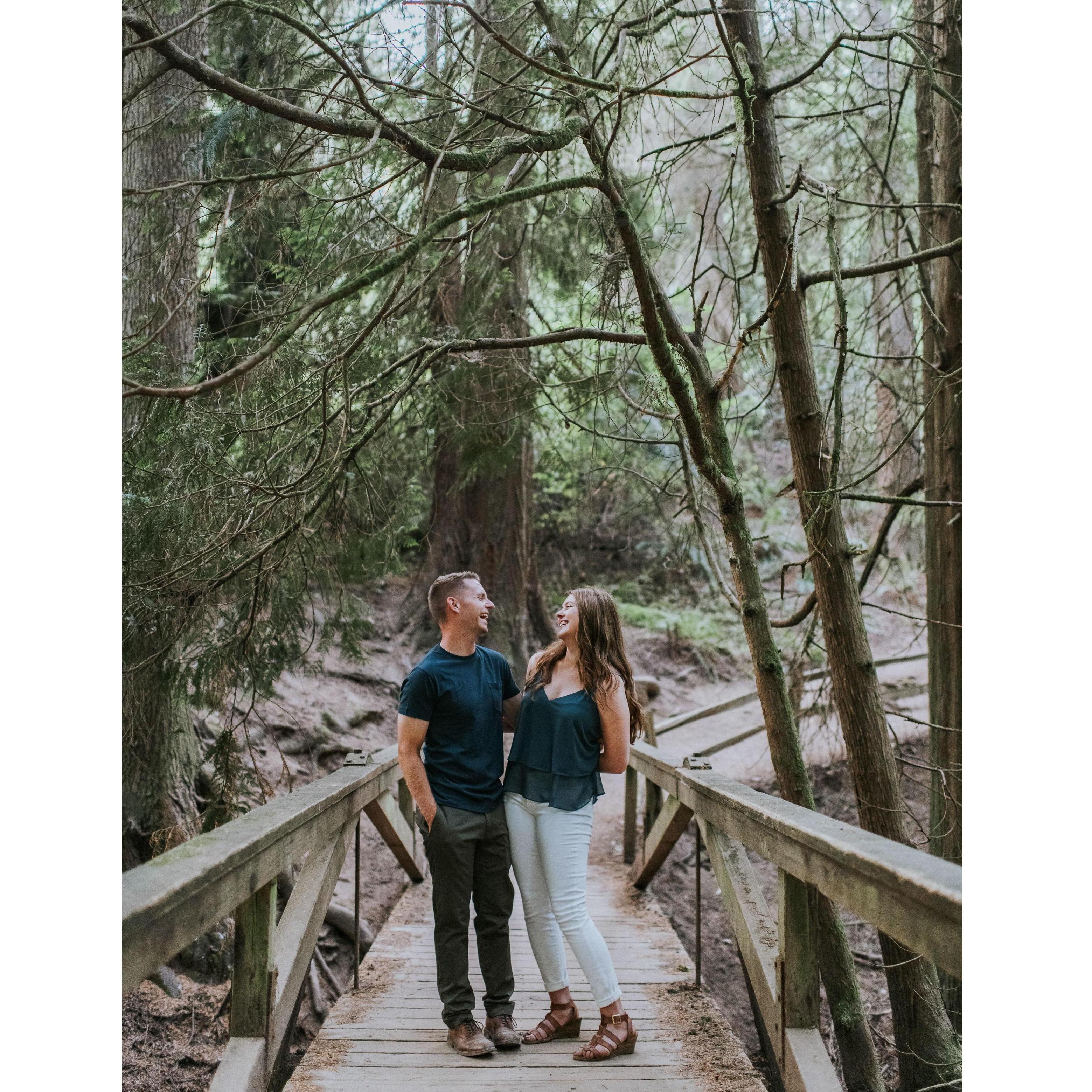 Engagement photos by Matt Schmachtenberg Photography.