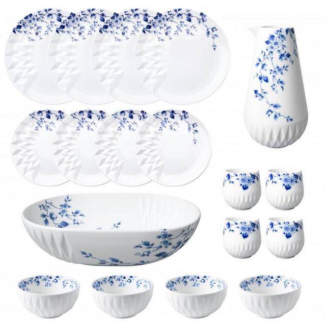 Blauw Vouw Tableware set 2