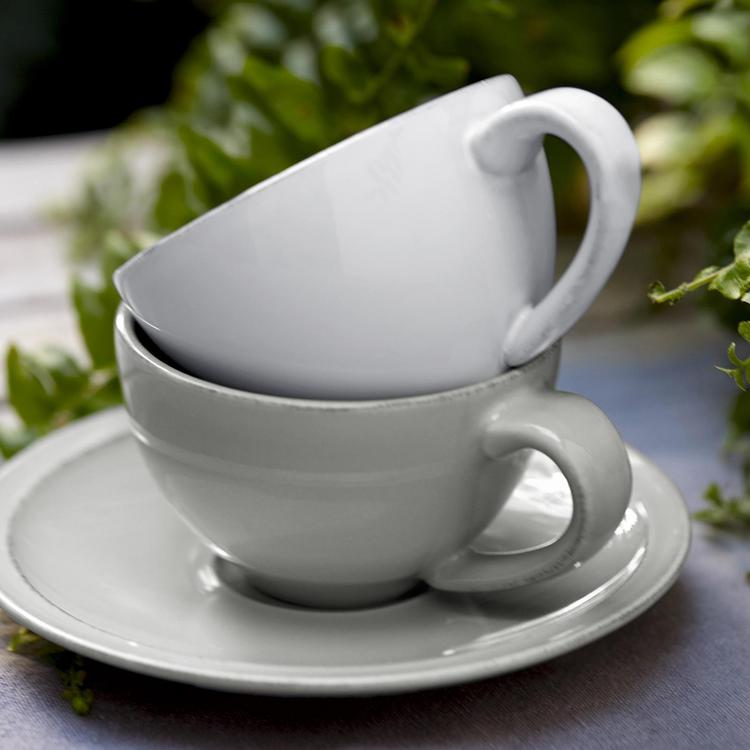 Le Creuset, Cappuccino Cup & Saucer, Set of 2 - Zola