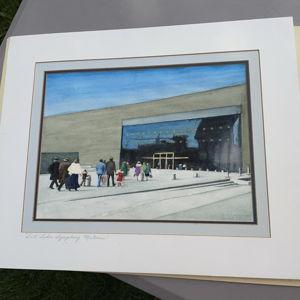 Original watercolor Salt Lake Symphony 18 x22