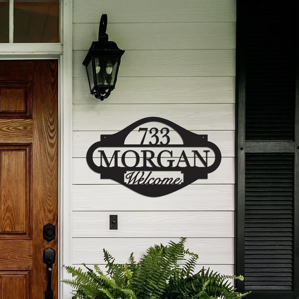 Welcome Address Sign