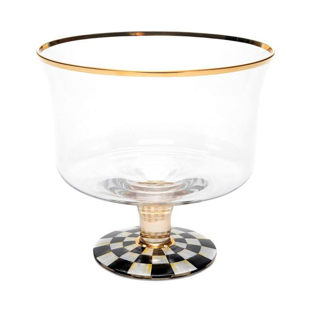 Mackenzie-Childs Courtly Check Trifle Bowl