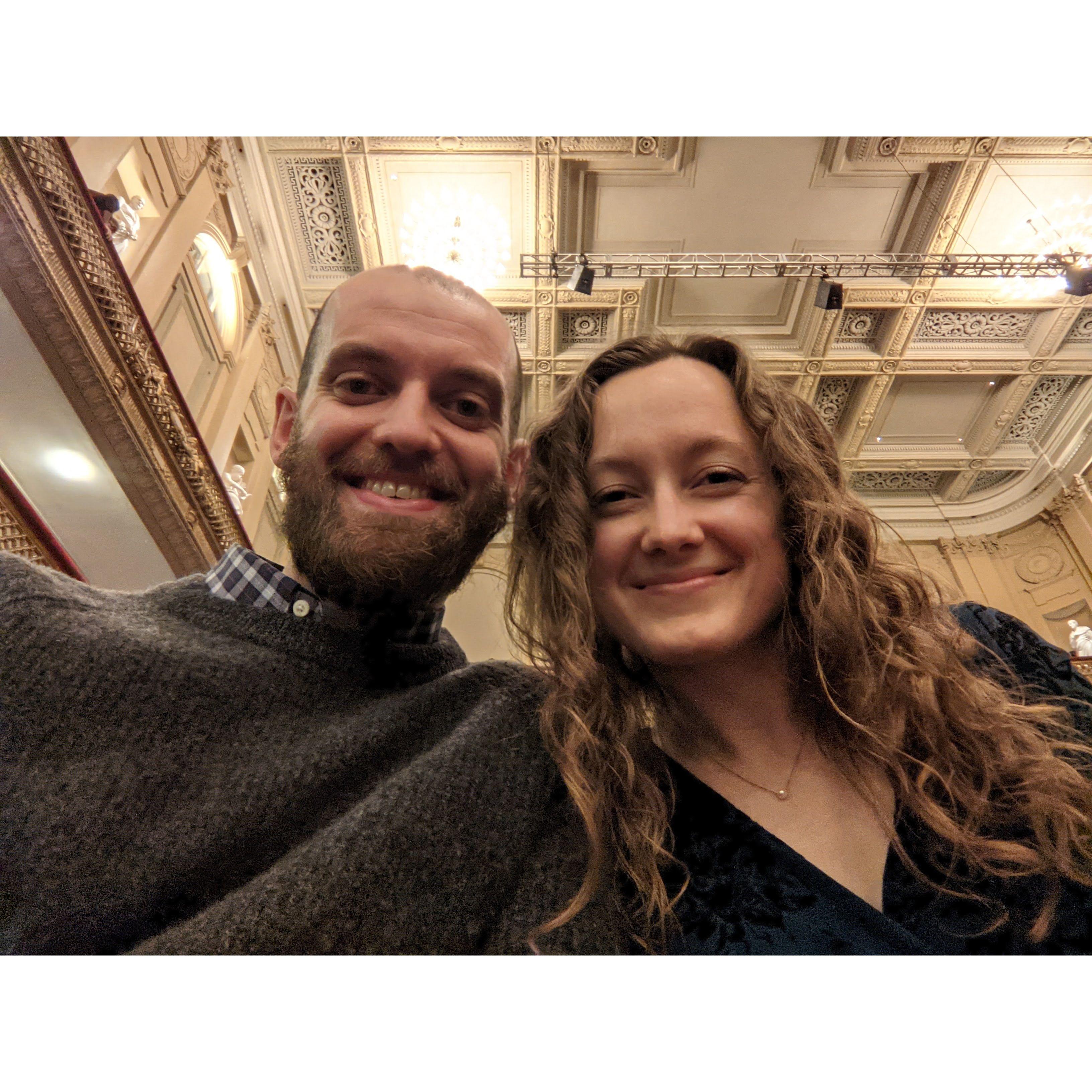 Going to the Boston Symphony last winter