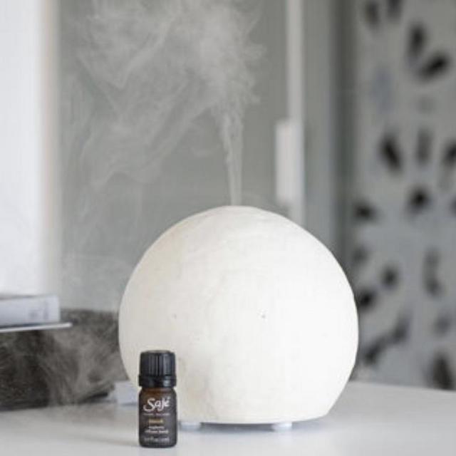 Positively Poosh White Saje DIFFUSER KIT